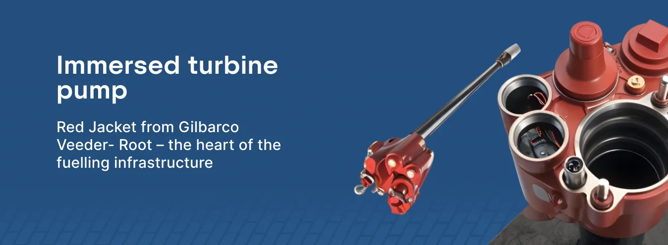 Immersed turbine pump