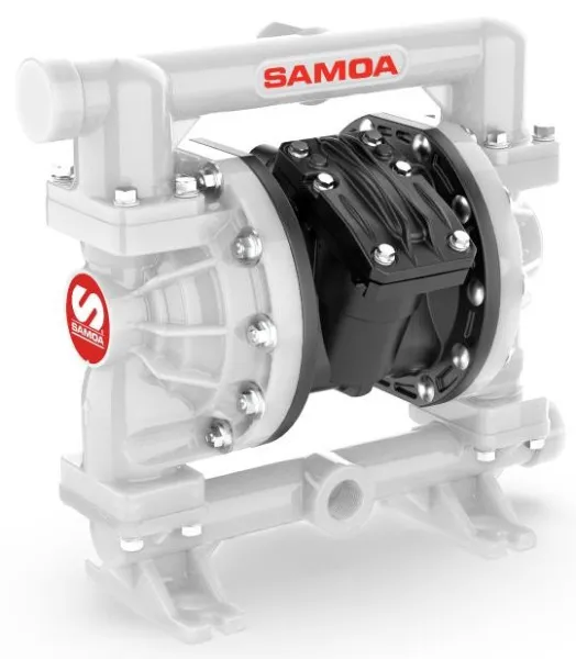 насос мембранный пневматический SAMOA UP03B-BPS-PTZ 