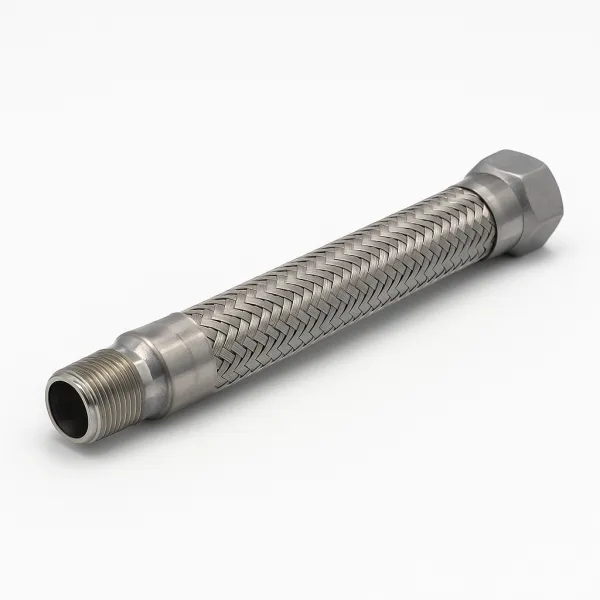 Гибкий металлический шланг DN 40 PN 25 с фитингами F+M L400мм