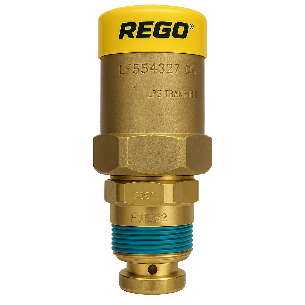 предохранительный клапан Rego RS3132 с отс.клапаном CD32 на давление 15,6 бар