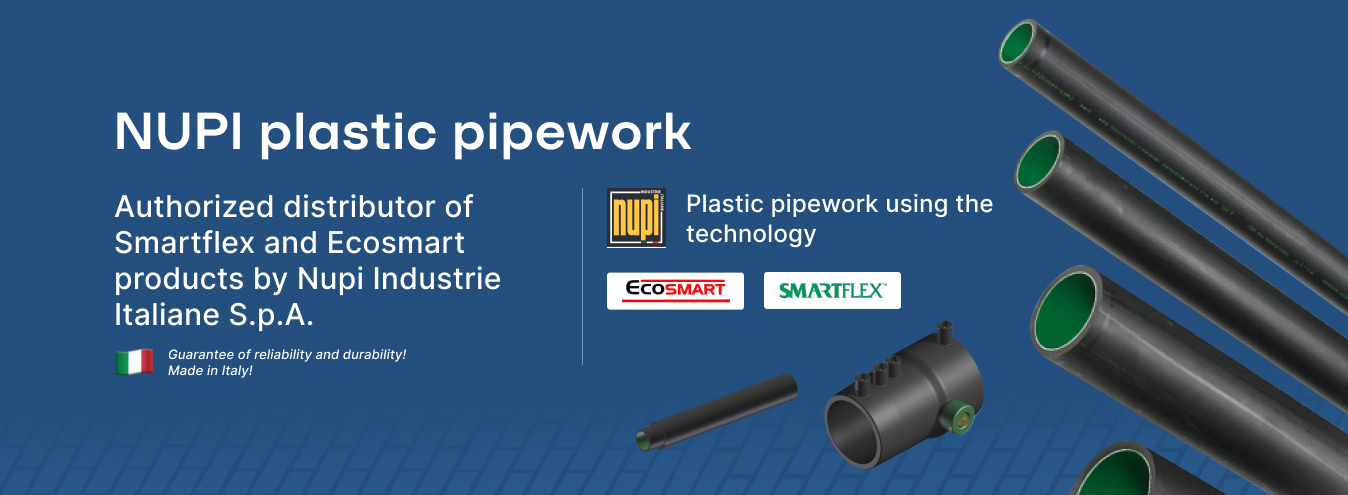 NUPI plastic pipework