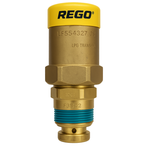предохранительный клапан Rego RS3132 с отс.клапаном CD32 на давление 15,6 бар