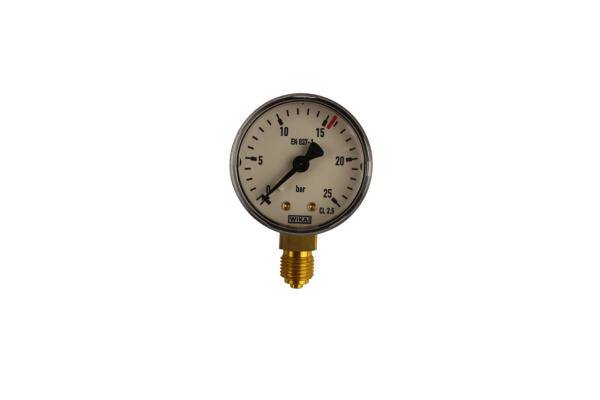 манометр ТМ-510Р.00 (0-2,5 МРа) М20х1,5.-1,5 манометр общетехнический d=100 мм в Казахстане